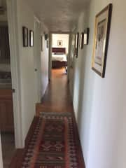 Hall to Master Bedroom