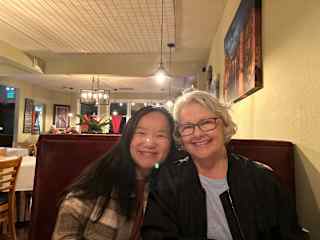 Daughter Joy and I