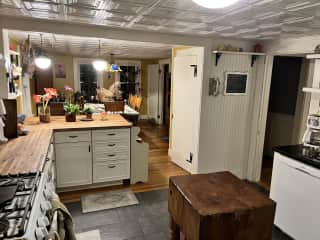 Kitchen and dining room