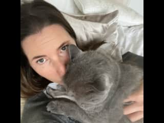 With my boy Smokey