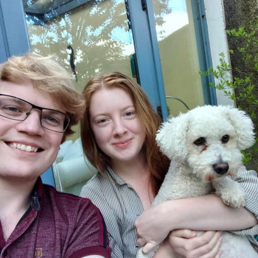 Profile image for pet sitters Cian & Anna