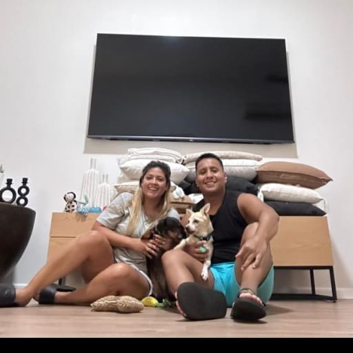 Profile image for pet sitters cinthya canales & Sebastian 