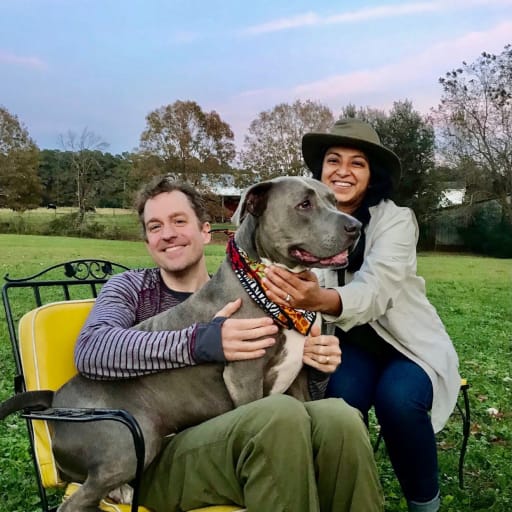 Profile image for pet sitters Neha & Jack