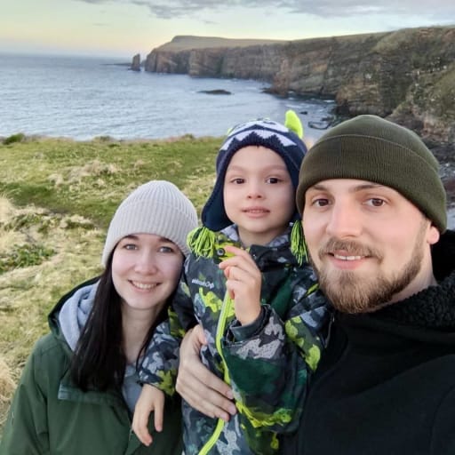Profile image for pet sitters Alina & Serhii