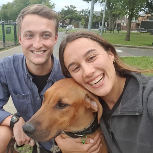 Profile image for pet sitters Edward & Andrea