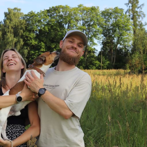 Profile image for pet sitters Marta & Edgars