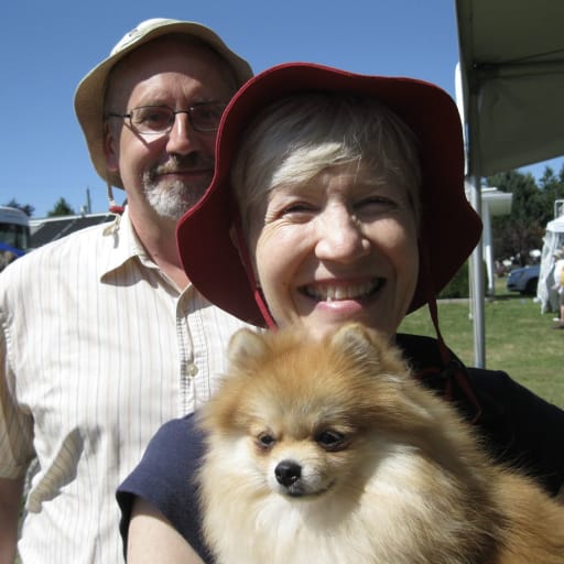 Profile image for pet sitters Susan & David