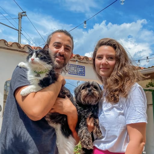 Profile image for pet sitters Mariana & Gabriel