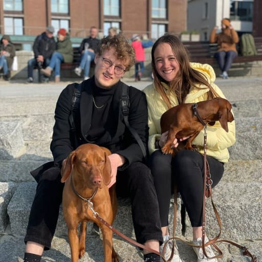 Profile image for pet sitters Luisa & Marius