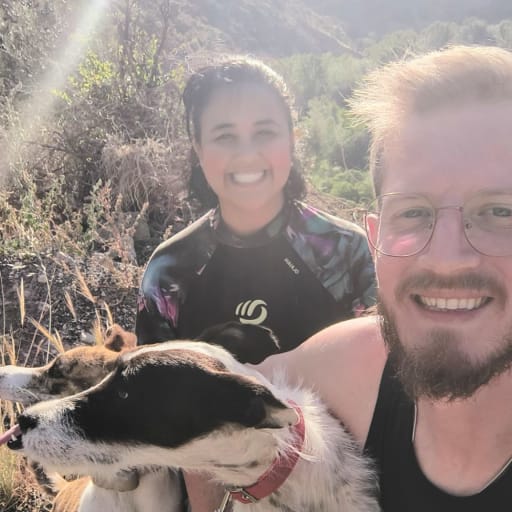 Profile image for pet sitters Karen & Gabriel Felipe