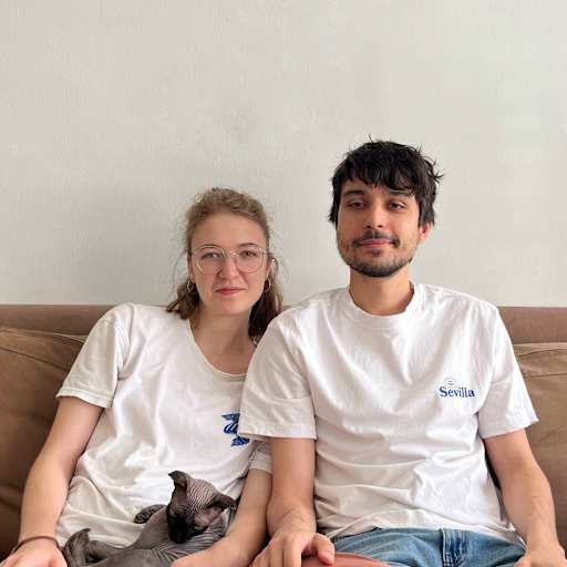Profile image for pet sitters Liza & Dmitrii