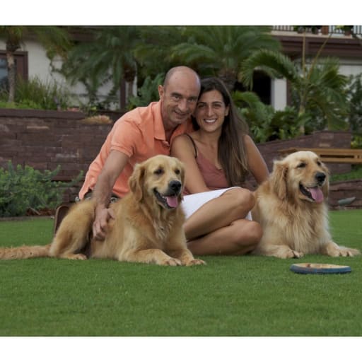 Profile image for pet sitters Vittorio & Sabina