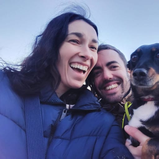 Profile image for pet sitters Anna & Jauffrey