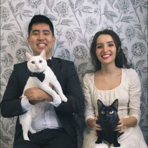 Profile image for pet sitters Laura & Cassio Kendi