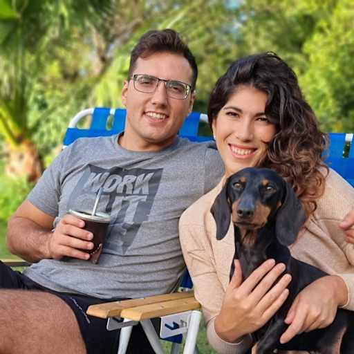 Profile image for pet sitters Agustin & Florencia