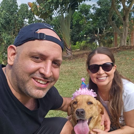 Profile image for pet sitters Silvia & Jorge