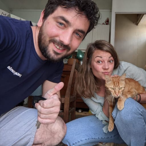 Profile image for pet sitters Mathilde VAUTIER & David