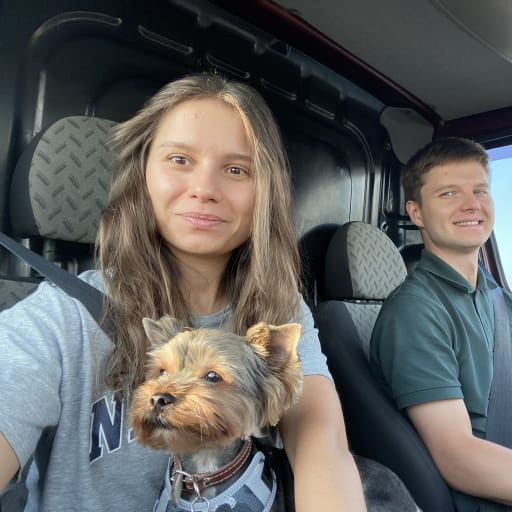 Profile image for pet sitters Iuliia & Kirill