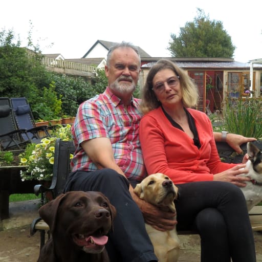 Profile image for pet sitters Catherine & Frank 