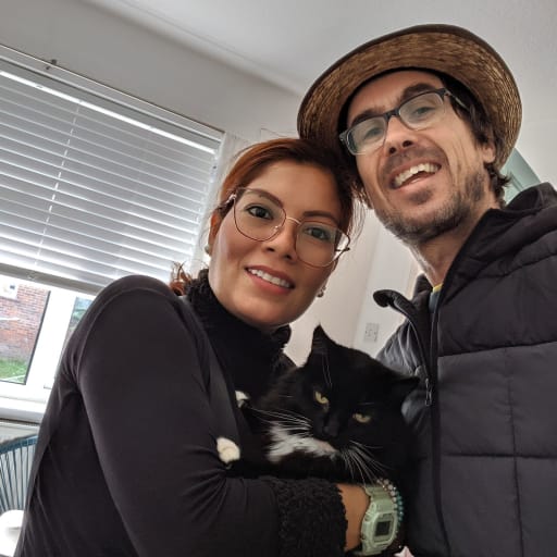 Profile image for pet sitters Stuart & Silvana