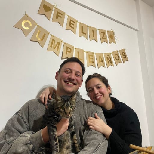 Profile image for pet sitters Agustin & Agostina