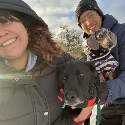 Profile image for pet sitters MARIA BELEN & Gustavo Fabian