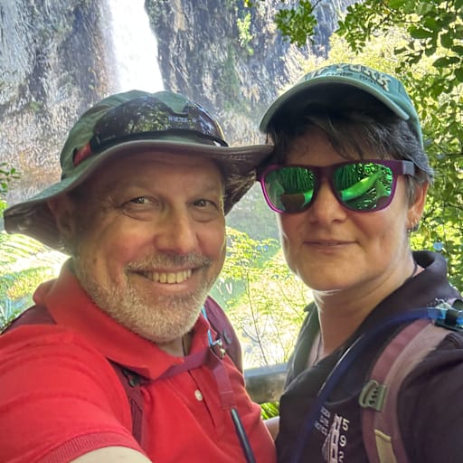 Profile image for pet sitters Fiona & Pedro