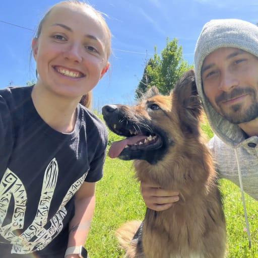 Profile image for pet sitters Oksana & Dmytro