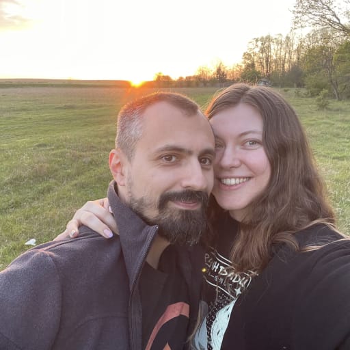 Profile image for pet sitters Cristina & Vlad