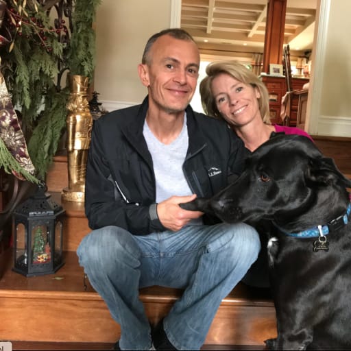 Profile image for pet sitters AnneMarie & Pascal