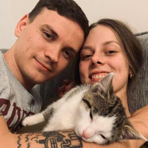 Profile image for pet sitters Diana & Oleksandr