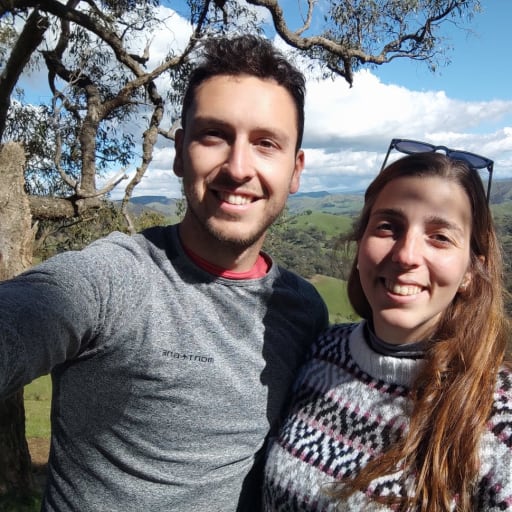 Profile image for pet sitters María Eugenia & Jonathan