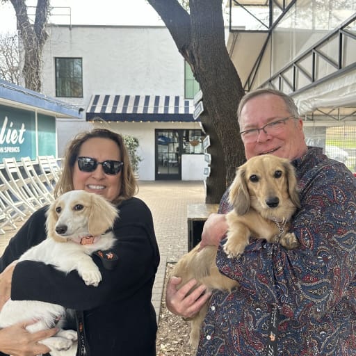 Profile image for pet sitters Silvia & Tim