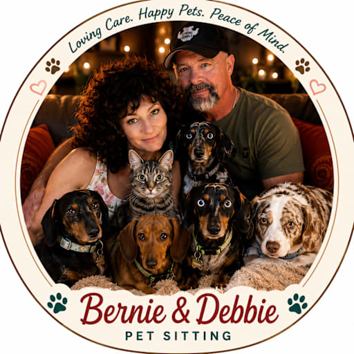 Profile image for pet sitters Bernie & Debbie & Bernie