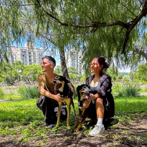 Profile image for pet sitters Natalia & Adrián 