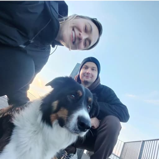 Profile image for pet sitters Kristina & Oleksandr