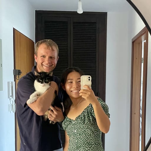 Profile image for pet sitters Eunmi & Alex