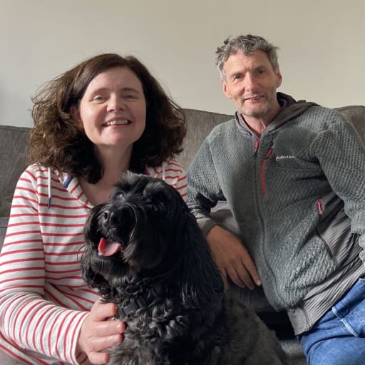 Profile image for pet sitters Carmel & Robert