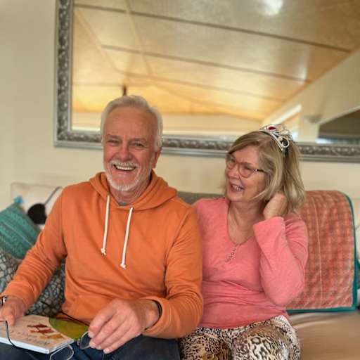 Profile image for pet sitters Graham and Debra & Debra