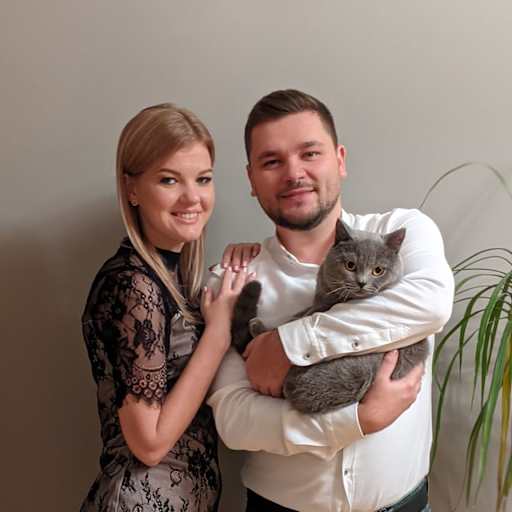 Profile image for pet sitters Dmytro & Tetiana