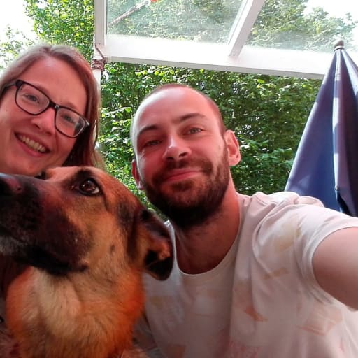 Profile image for pet sitters Nadine & David