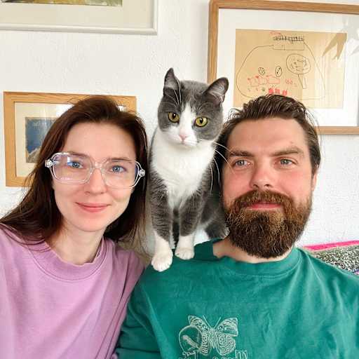 Profile image for pet sitters Mariia & Tymofii
