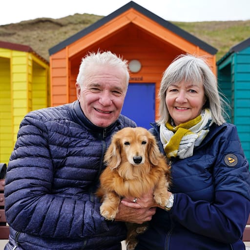 Profile image for pet sitters Peter & Lesley 