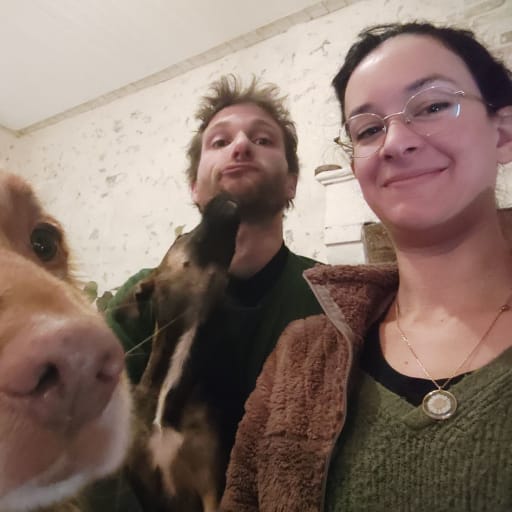 Profile image for pet sitters Marjorie et Florent & Pougnaud