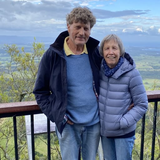 Profile image for pet sitters Susan & Tony