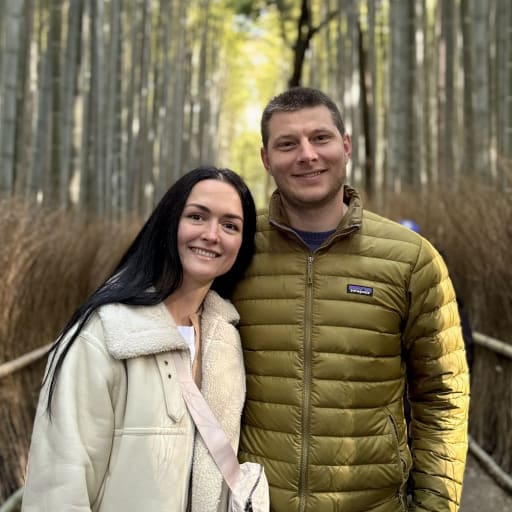 Profile image for pet sitters Ellina & Sergei