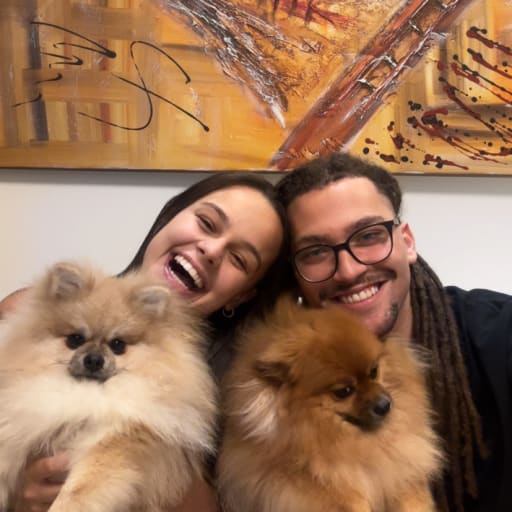 Profile image for pet sitters Luis & Gabriella