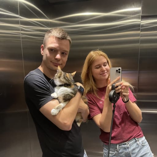 Profile image for pet sitters Ivan & Iryna 