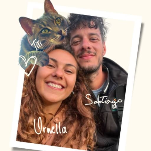 Profile image for pet sitters Santiago & Ornella