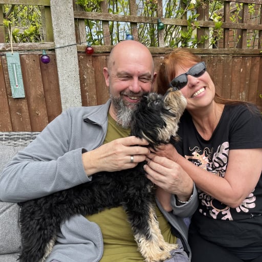 Profile image for pet sitters Tracy & Dominic 